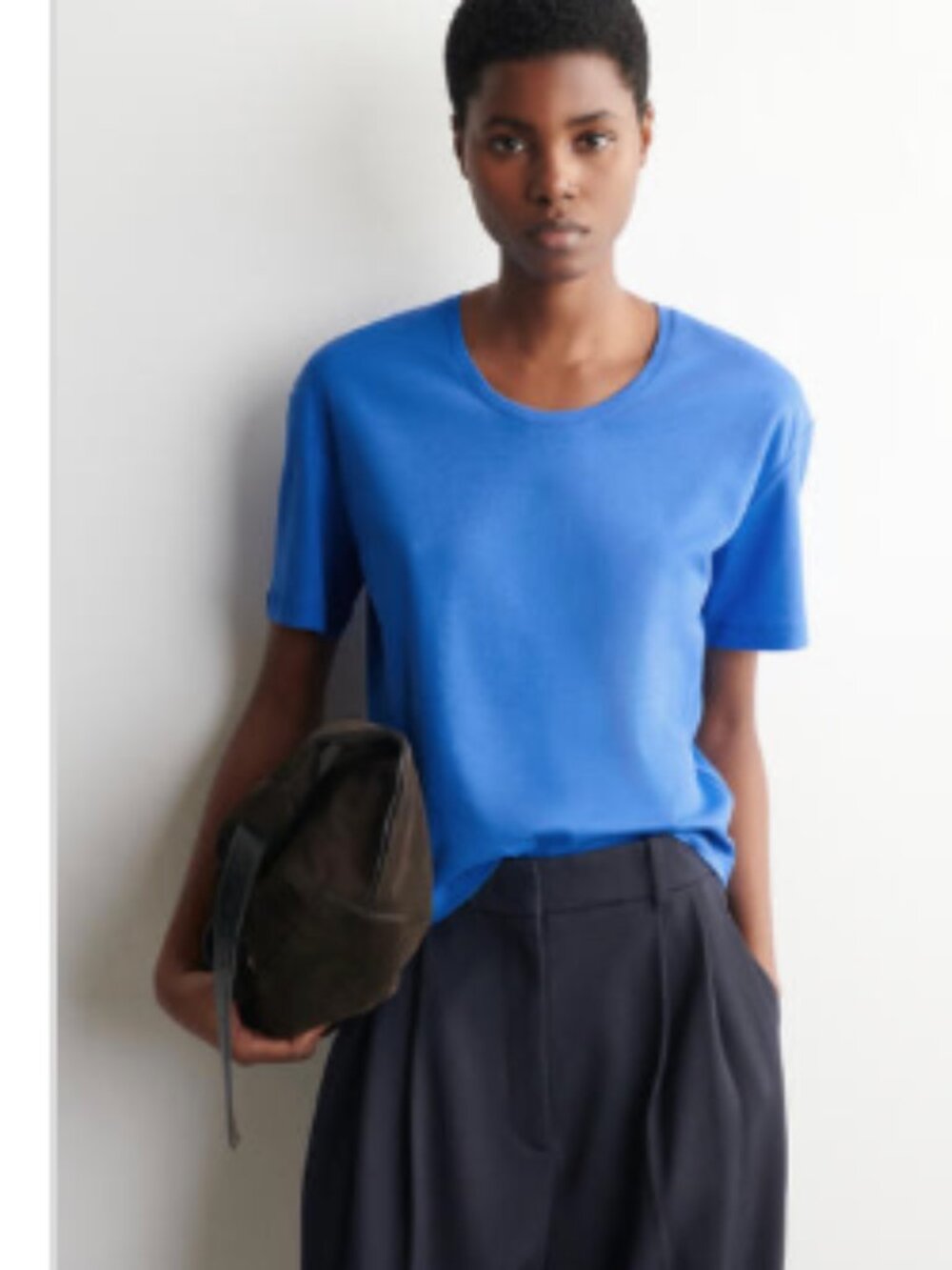 COS Cotton T-shirt, Size Medium